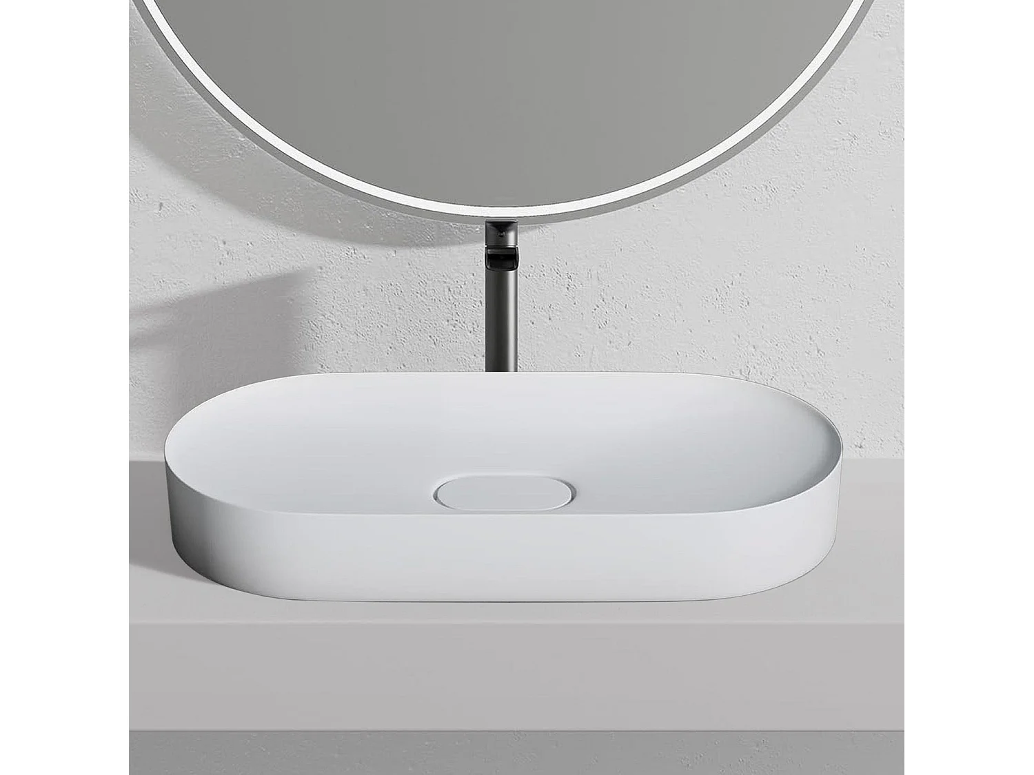 Lavatório Conglomerado Rea Iris 71 White