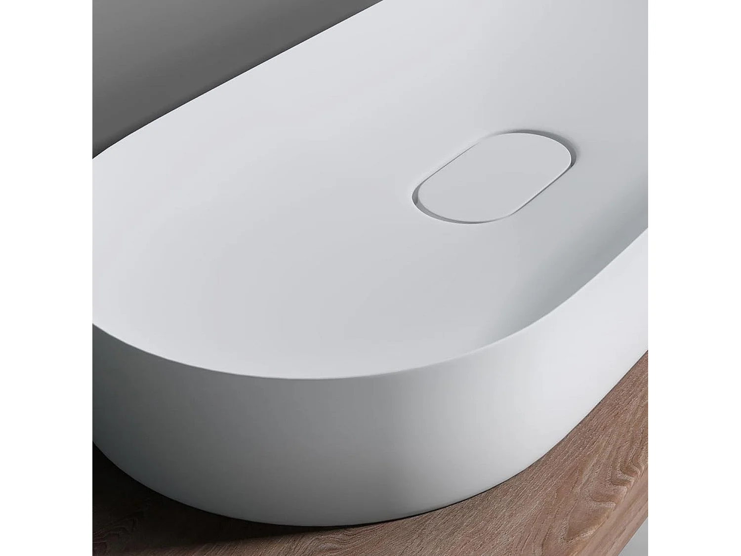 Lavatório Conglomerado Rea Iris 71 White