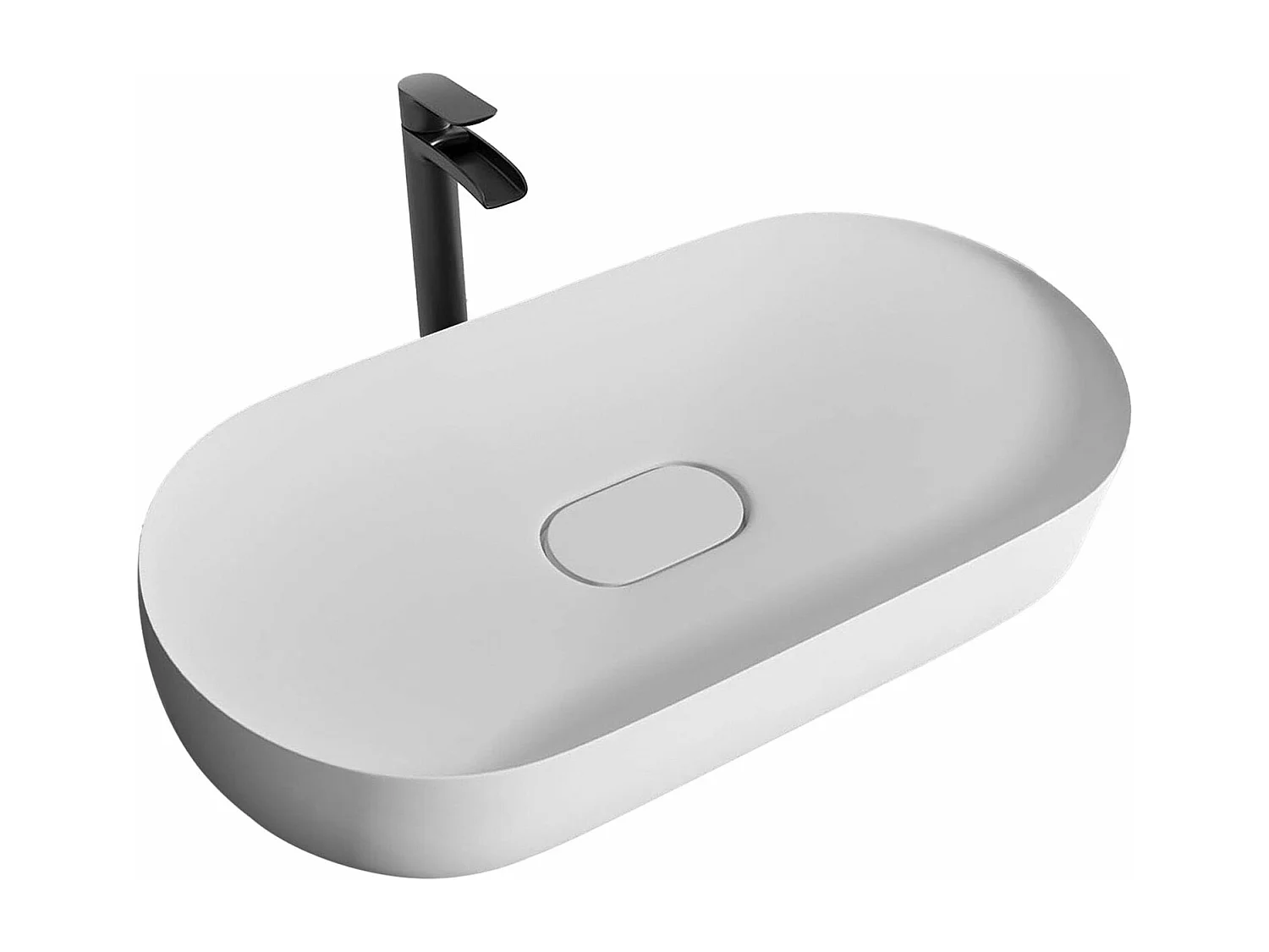 Lavatório Conglomerado Rea Iris 71 White