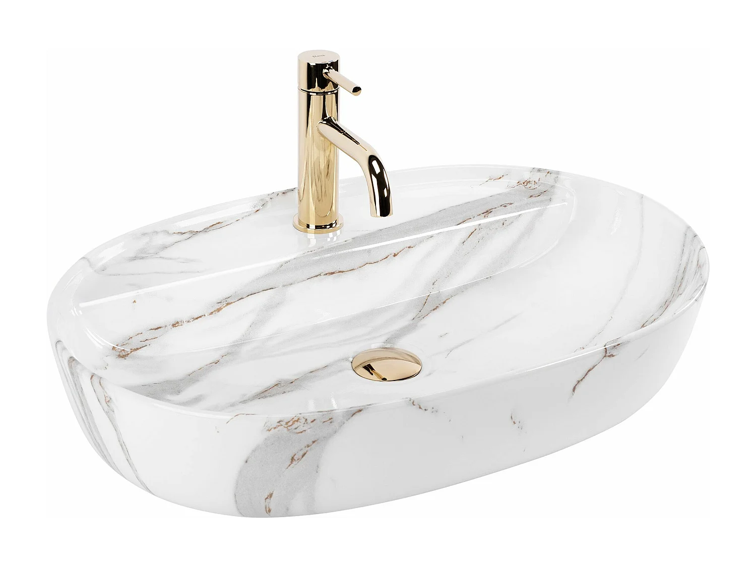 Vasque À Poser Rea Aura Beige