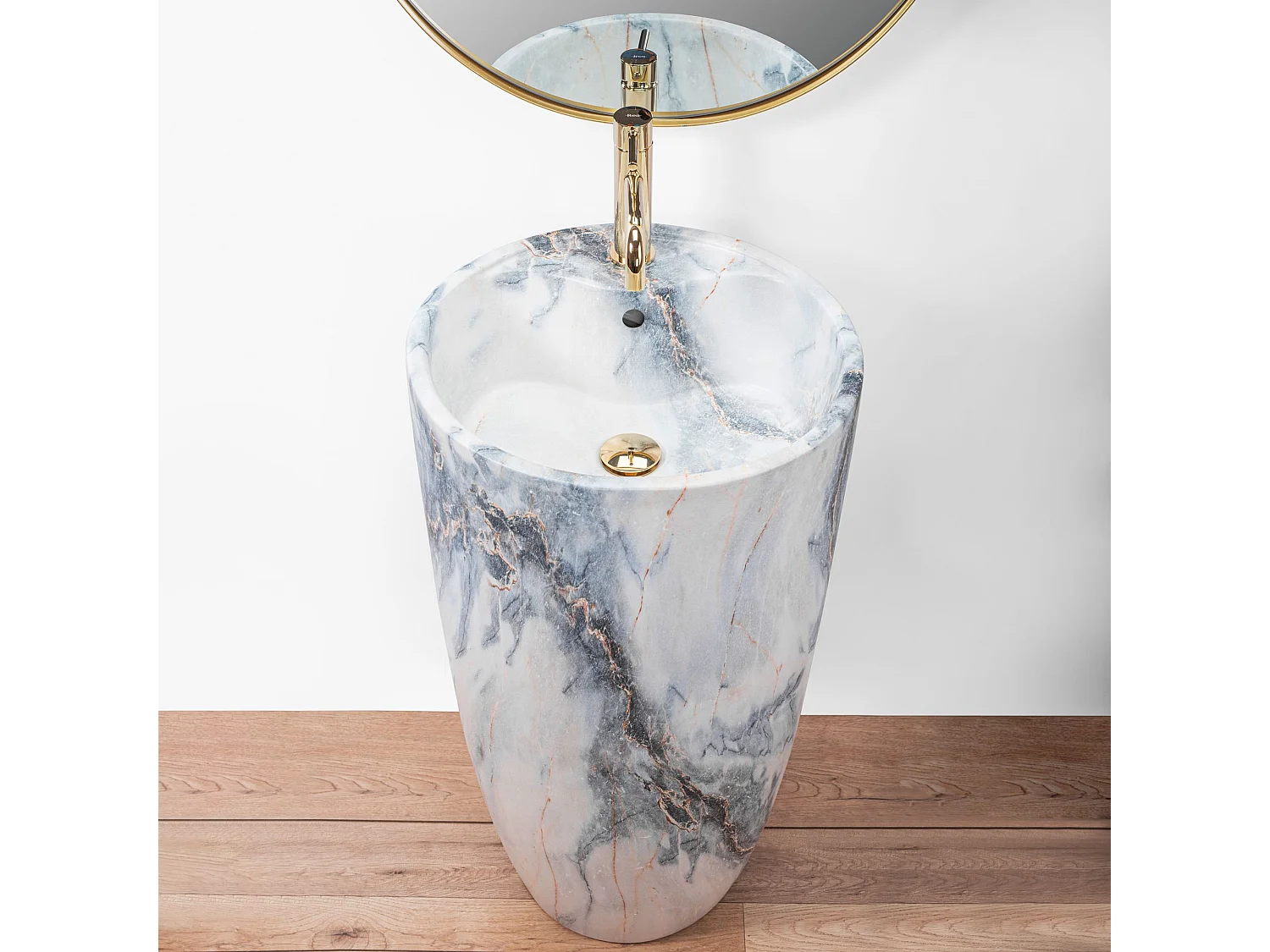 Vasque Autoportante Rea Anya Granit Matt Grey