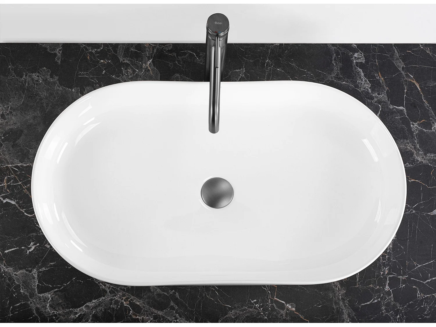 Opzetwastafel Rea Cleo 71 White