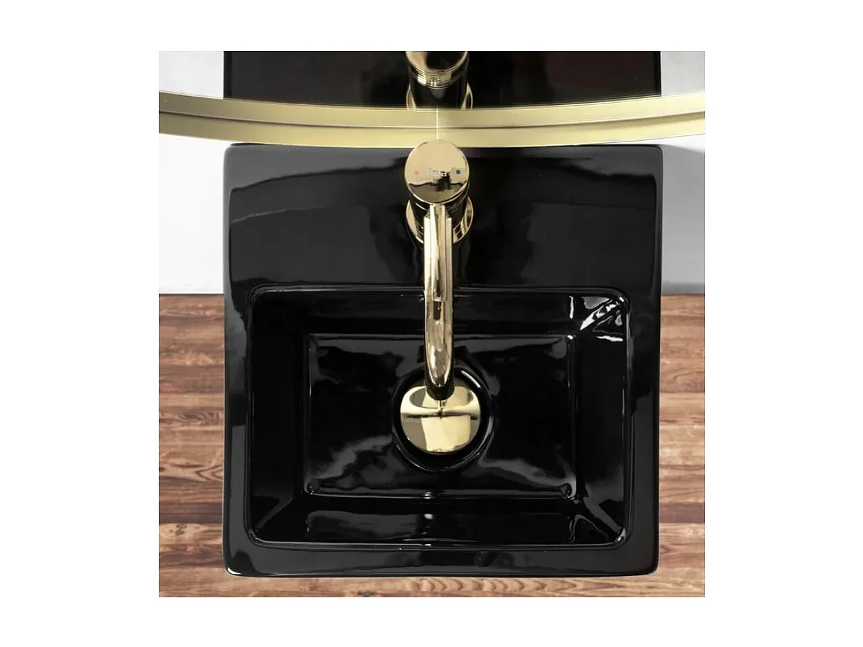 Vasque Autoportante Rea Kamila Black