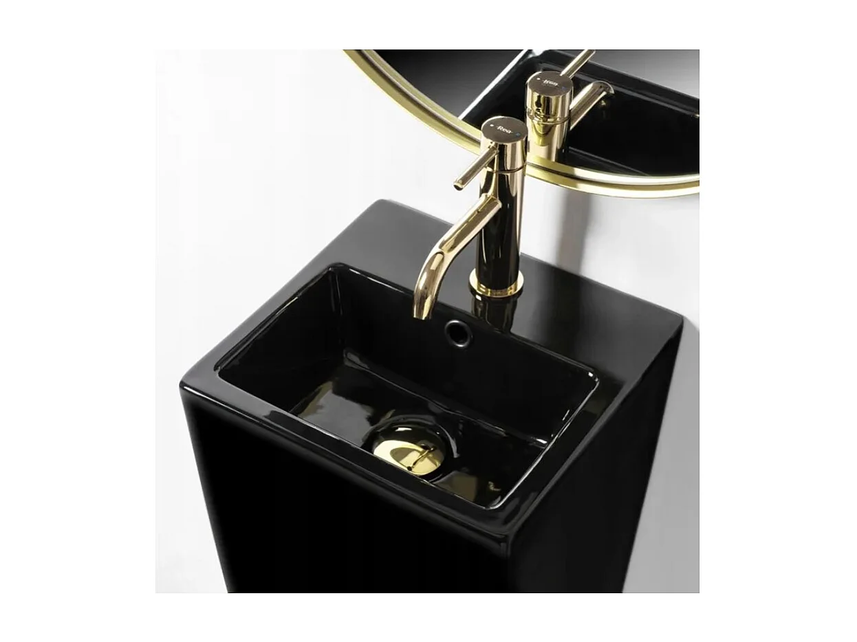 Vasque Autoportante Rea Kamila Black