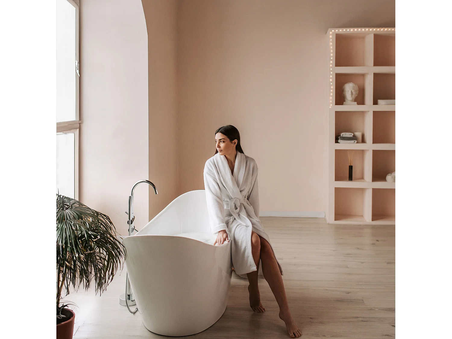 Vasca Bagno Da Terra Rea Ferrano 150 White