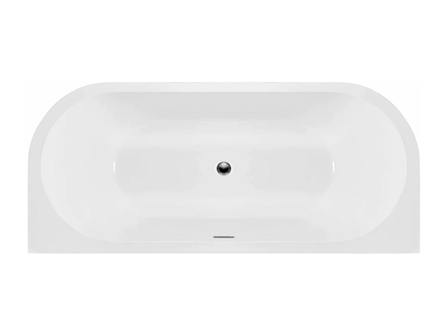 Acryl Wandmontage Badewanne Rea Capri 150 White