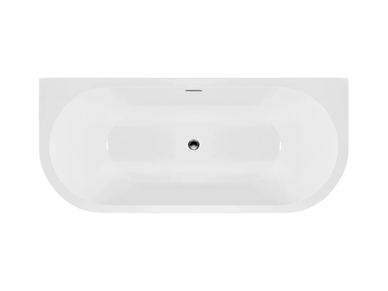 Acryl Wandmontage Badewanne Rea Capri 150 White