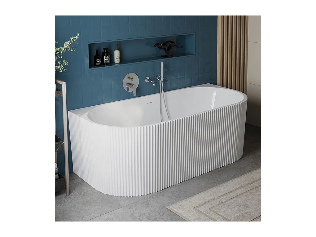 Baignoire Acrylique Murale Rea Veneta 170 White