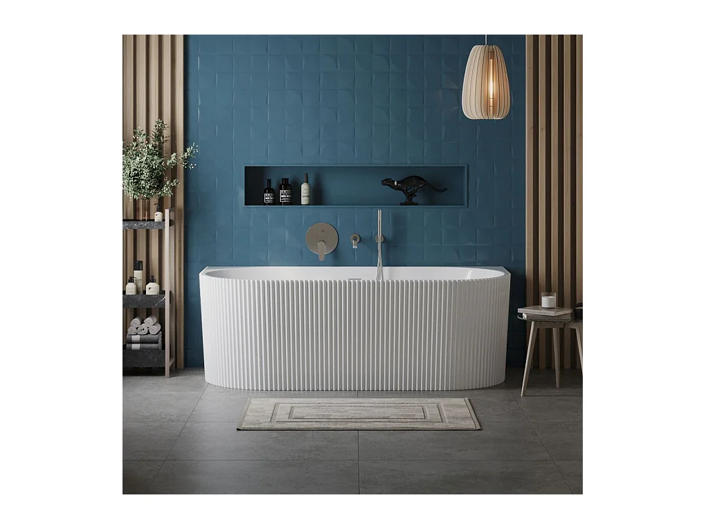 Baignoire Acrylique Murale Rea Veneta 170 White