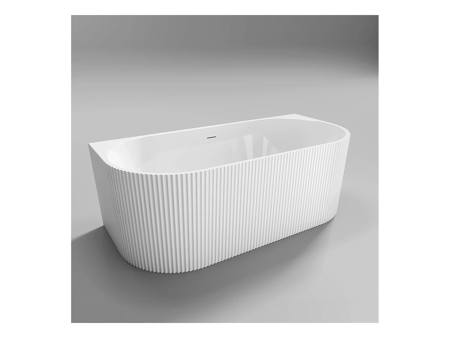 Baignoire Acrylique Murale Rea Veneta 170 White