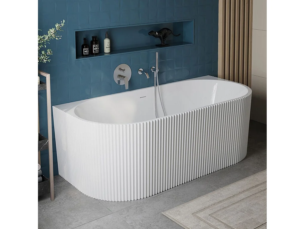 Baignoire Acrylique Murale Rea Veneta 170 White