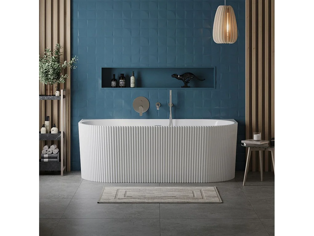 Baignoire Acrylique Murale Rea Veneta 170 White