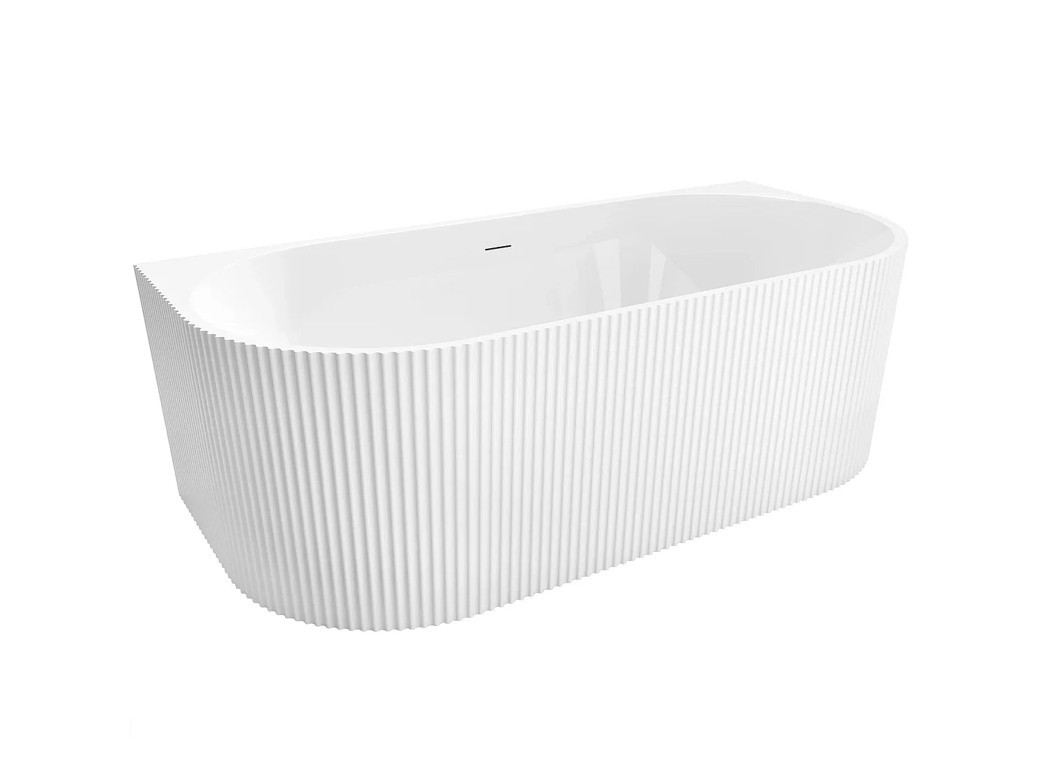 Banheira De Parede Acrílica Rea Veneta 170 White