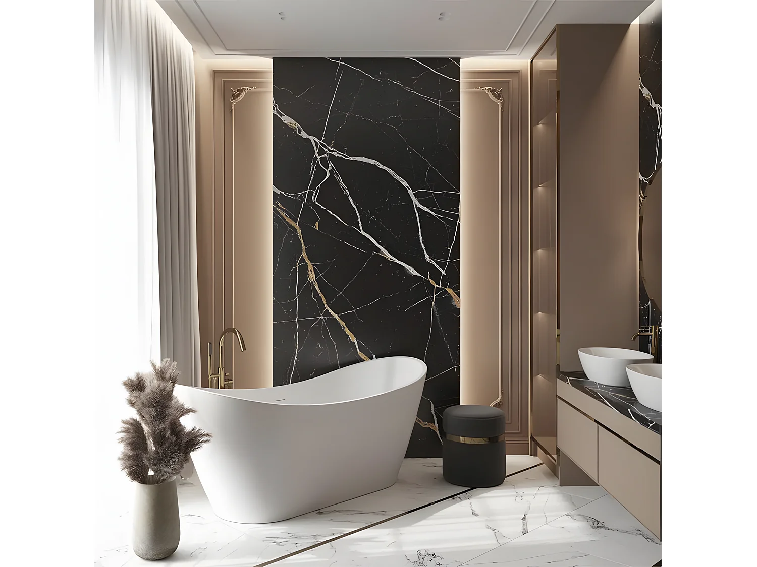 Baignoire Autoportante Rea Ferrano 170 White