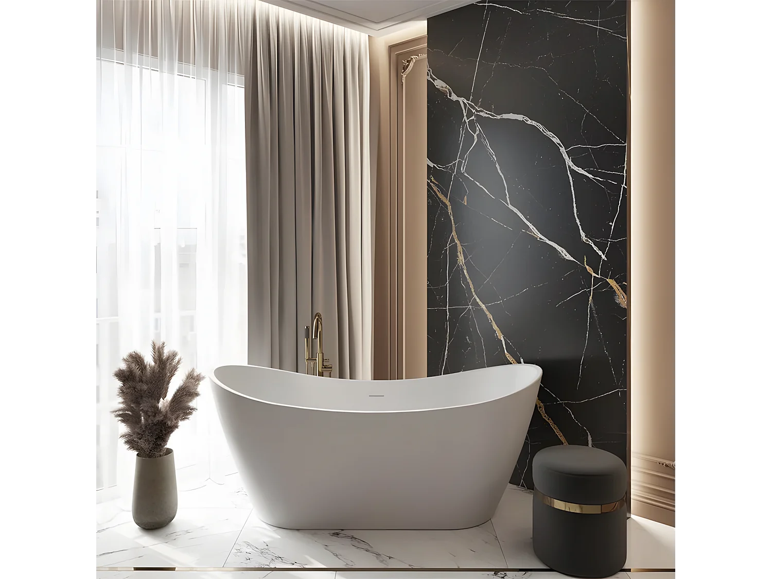 Banheira Autônoma Rea Ferrano 170 White