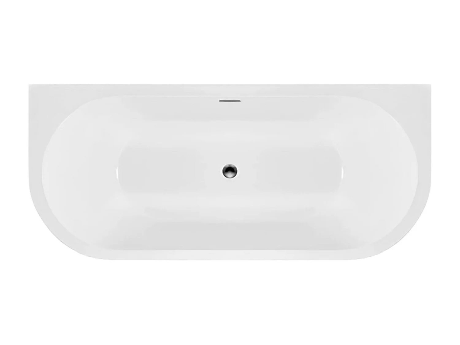 Acryl Wandmontage Badewanne Rea Olimpia 170 White