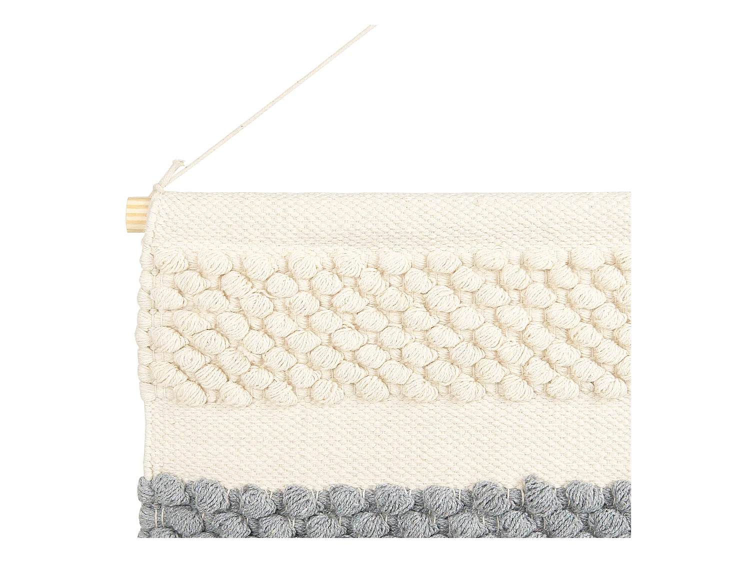 Stoffen wanddecoratie PARIKO Katoen 105 cm Groen