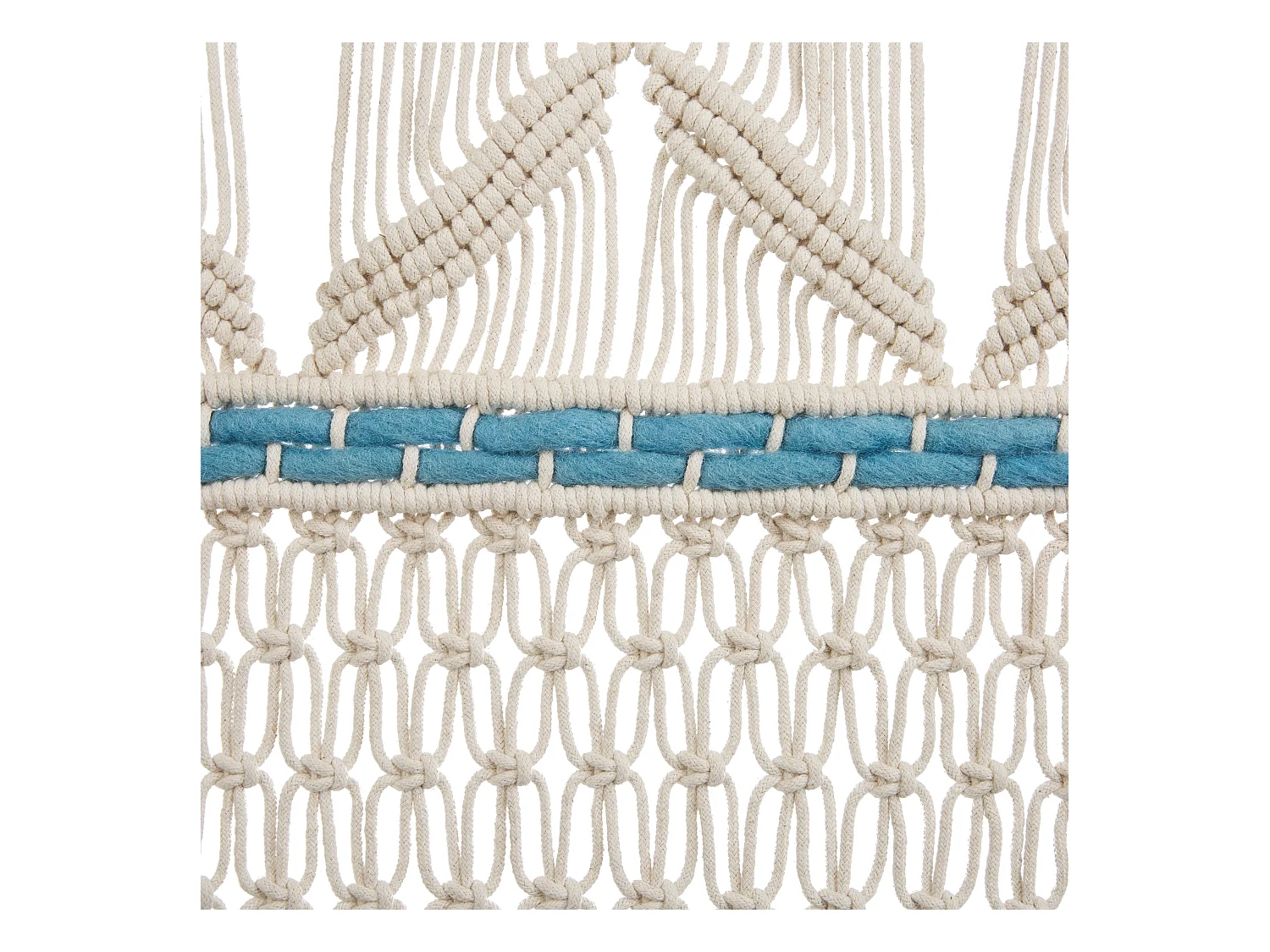 Decoración de pared de tela KALADY Algodón 141 cm Beige