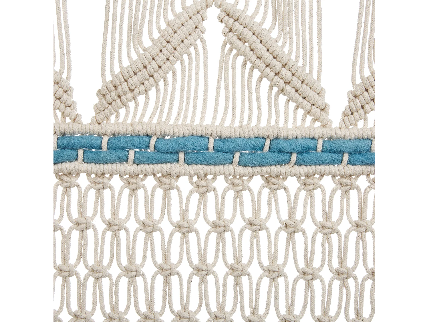 Stoffen wanddecoratie KALADY Katoen 141 cm Beige