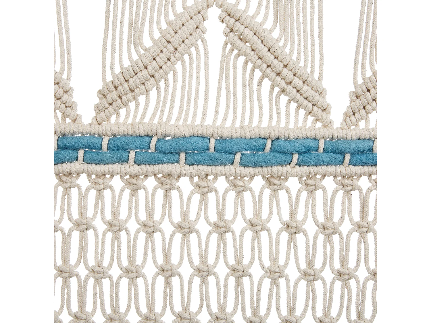 Stoffen wanddecoratie KALADY Katoen 141 cm Beige