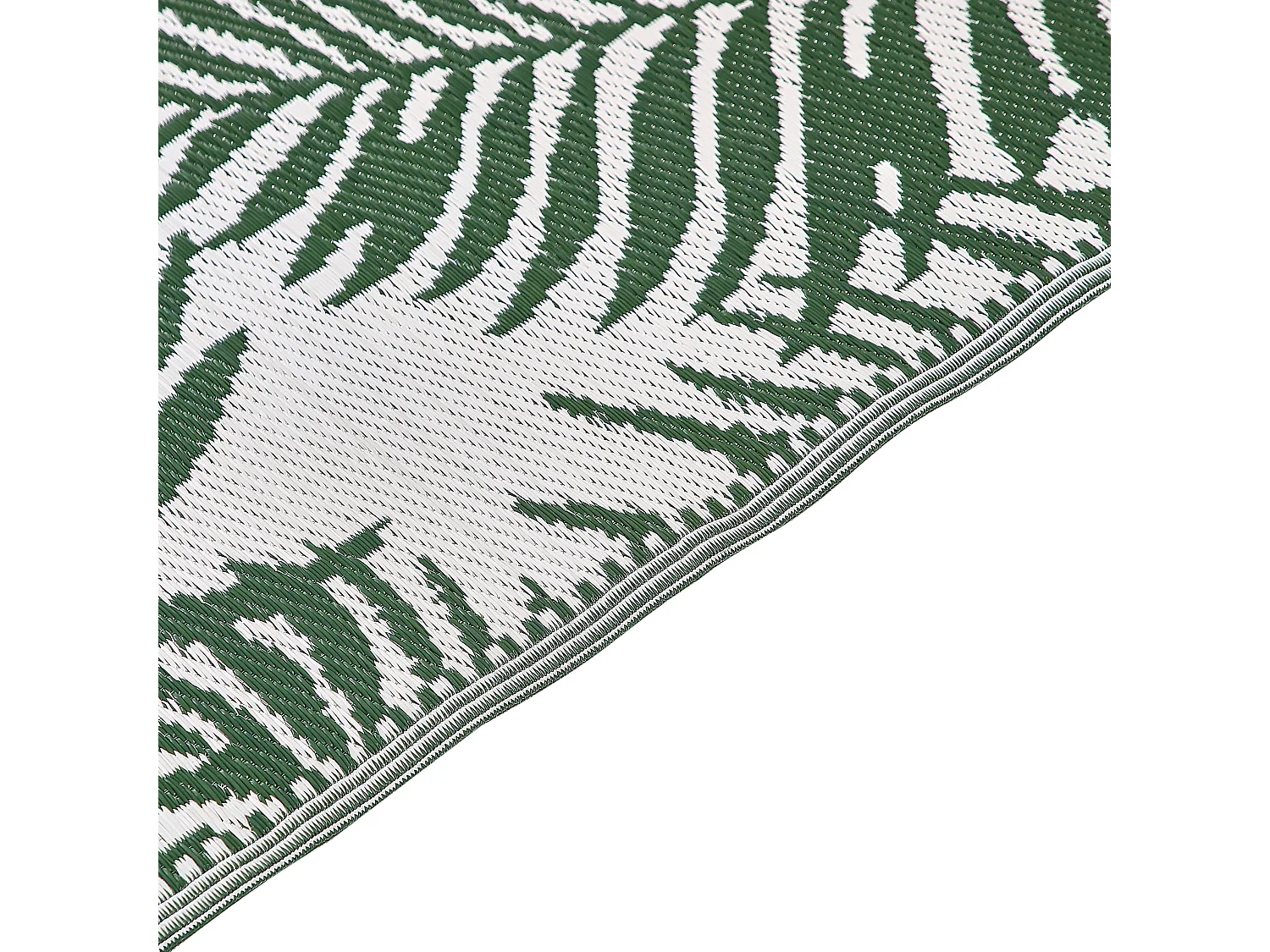 Tappeto per esterni KOTA 180 x 270 cm Verde scuro Reversibile