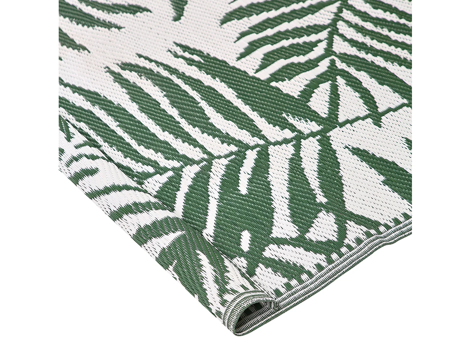 Tappeto per esterni KOTA 180 x 270 cm Verde scuro Reversibile