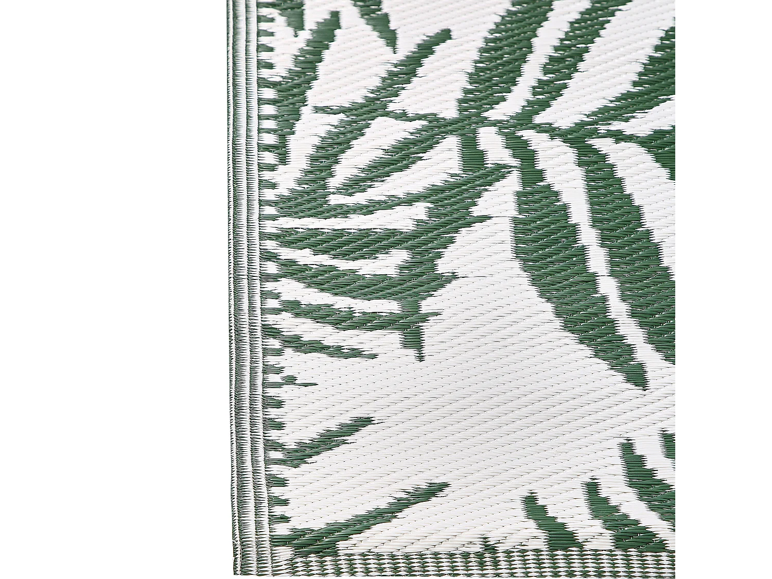 Tappeto per esterni KOTA 180 x 270 cm Verde scuro Reversibile