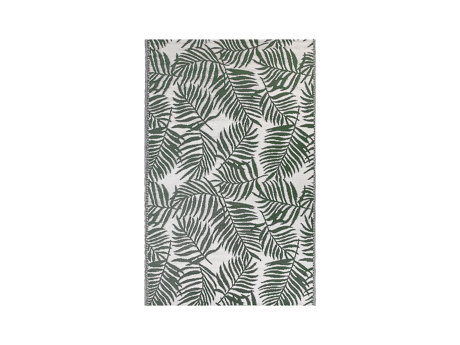 Tapis d'extérieur KOTA Vert foncé 180 x 270 cm Réversible