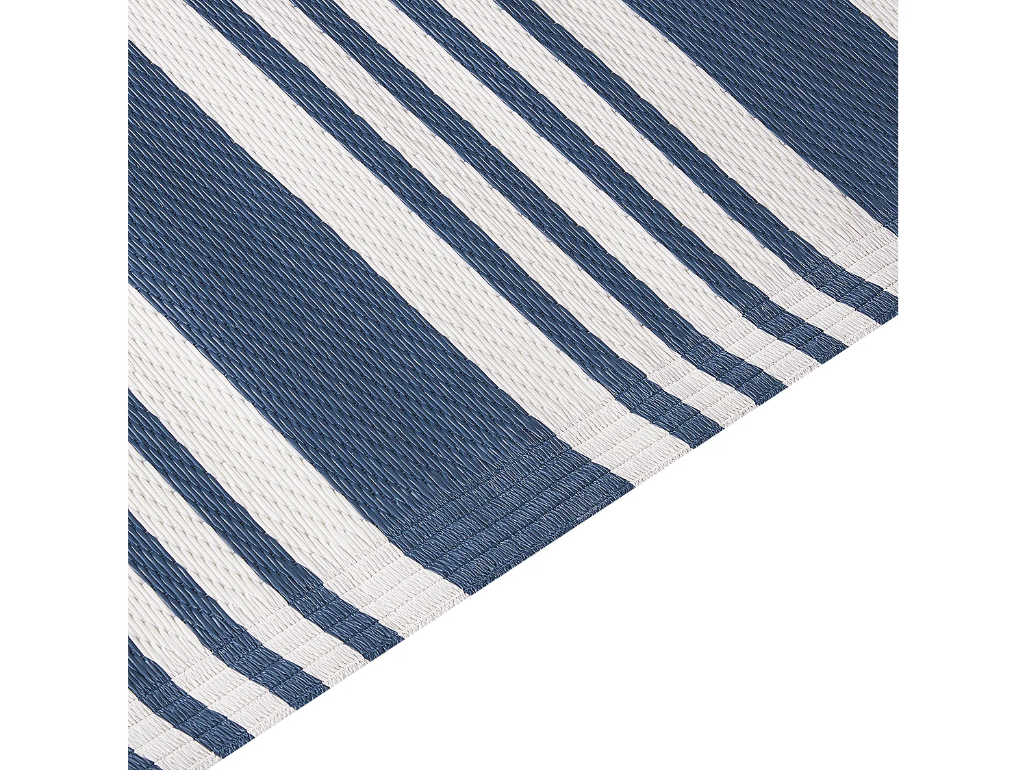 Tapis d'extérieur bleu foncé 120 x 180 cm ELURU