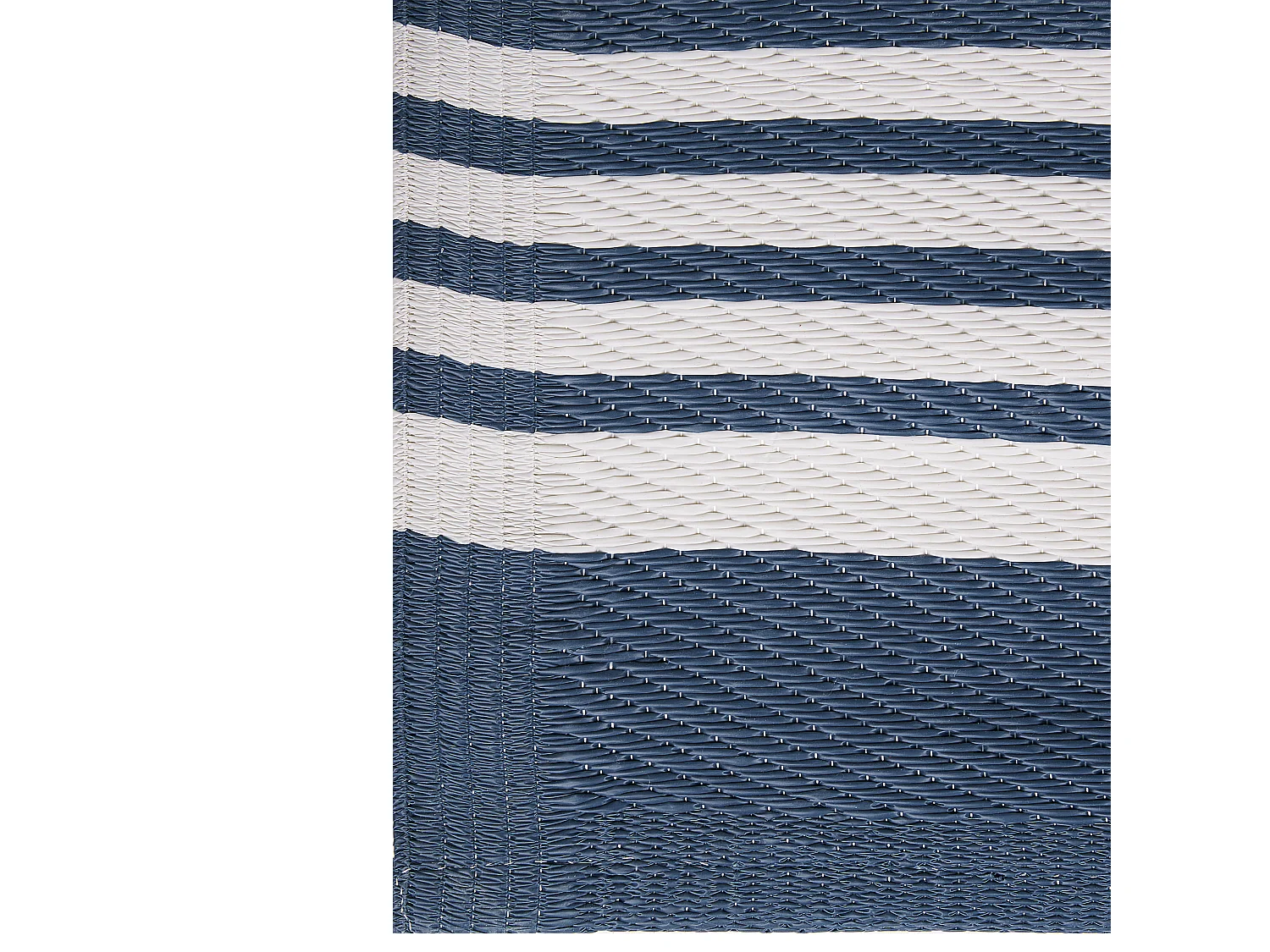 Tapis d'extérieur bleu foncé 120 x 180 cm ELURU