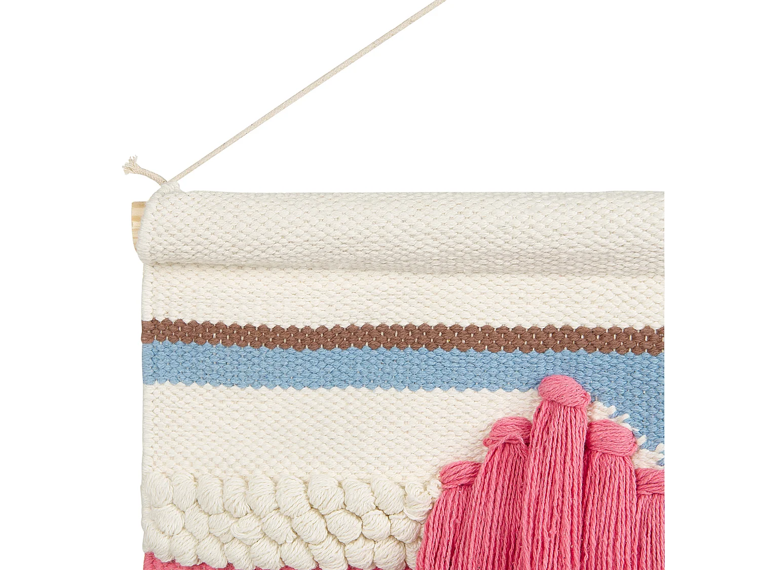 Stoffen wanddecoratie MOOLA Katoen 109 cm Lichtbeige