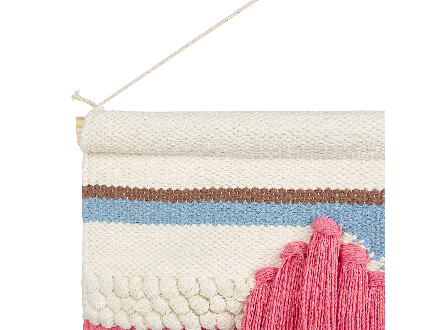 Suspension murale en tissu MOOLA Coton 109 cm Beige clair