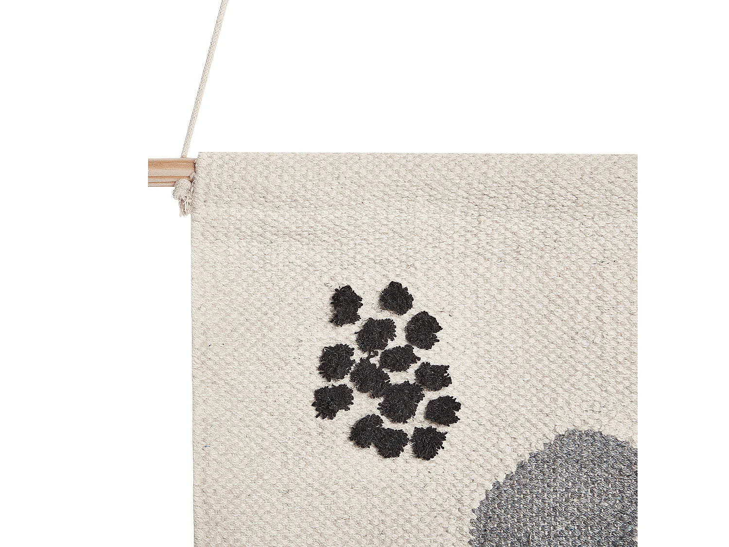 Suspension murale en tissu KASUR Coton 90 cm Multicolore