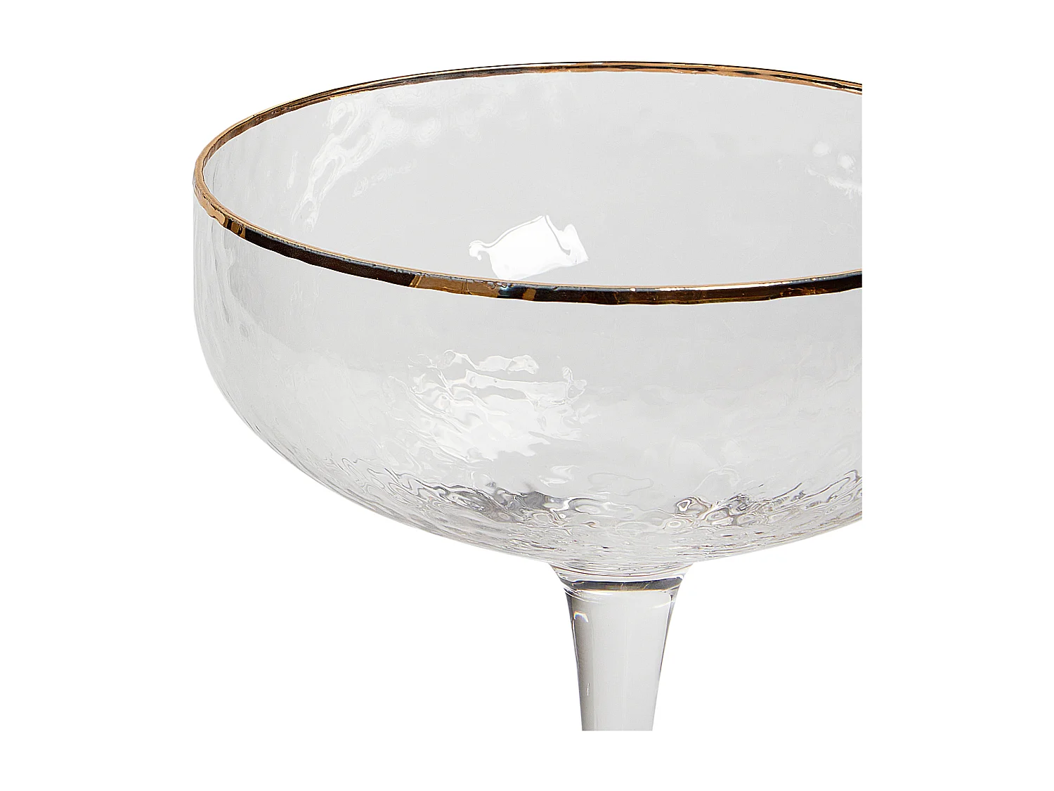 Lot de 4 coupes à champagne TOPAZ 450 ml Transparent