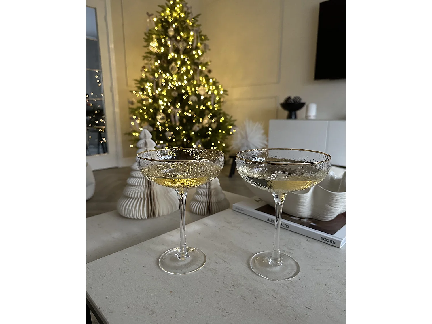 Set di 4 coppe da champagne TOPAZ 450 ml Trasparente