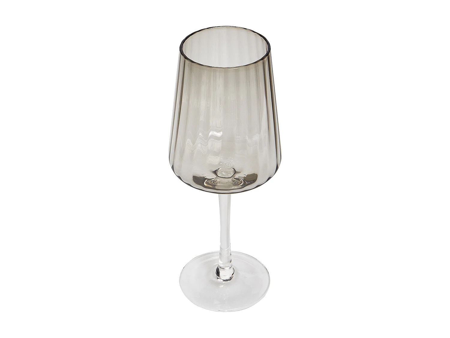 Lot de 4 verres à vin QUARTZ 360 ml Gris