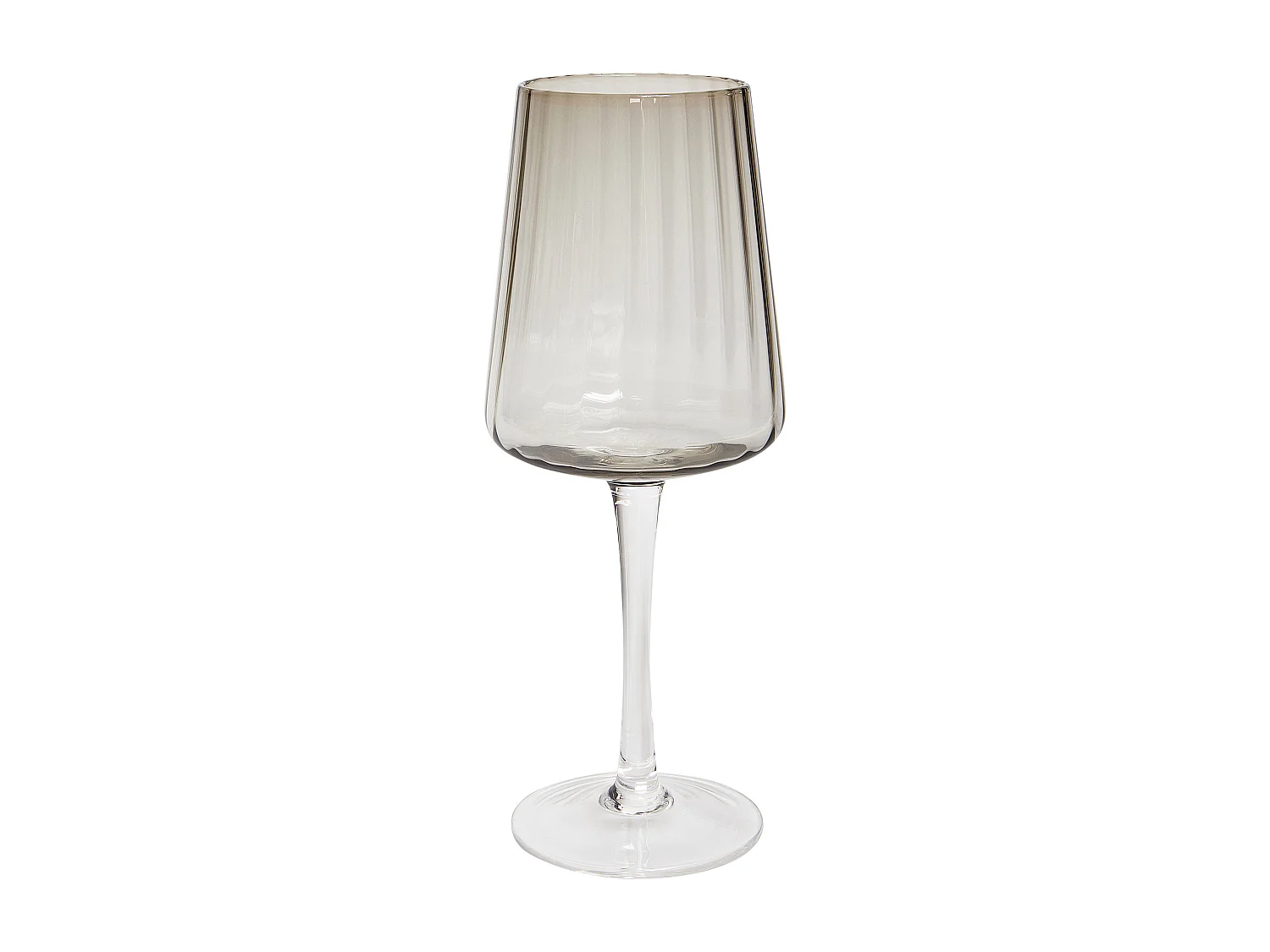 Lot de 4 verres à vin QUARTZ 360 ml Gris