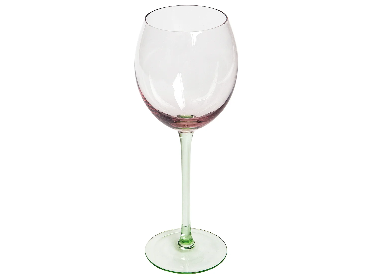 Set med 4 vinglas DIOPSIDE 360 ml Rosa