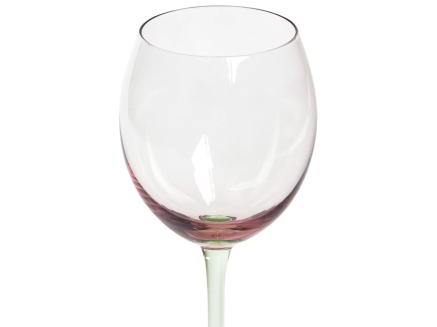 Set med 4 vinglas DIOPSIDE 360 ml Rosa