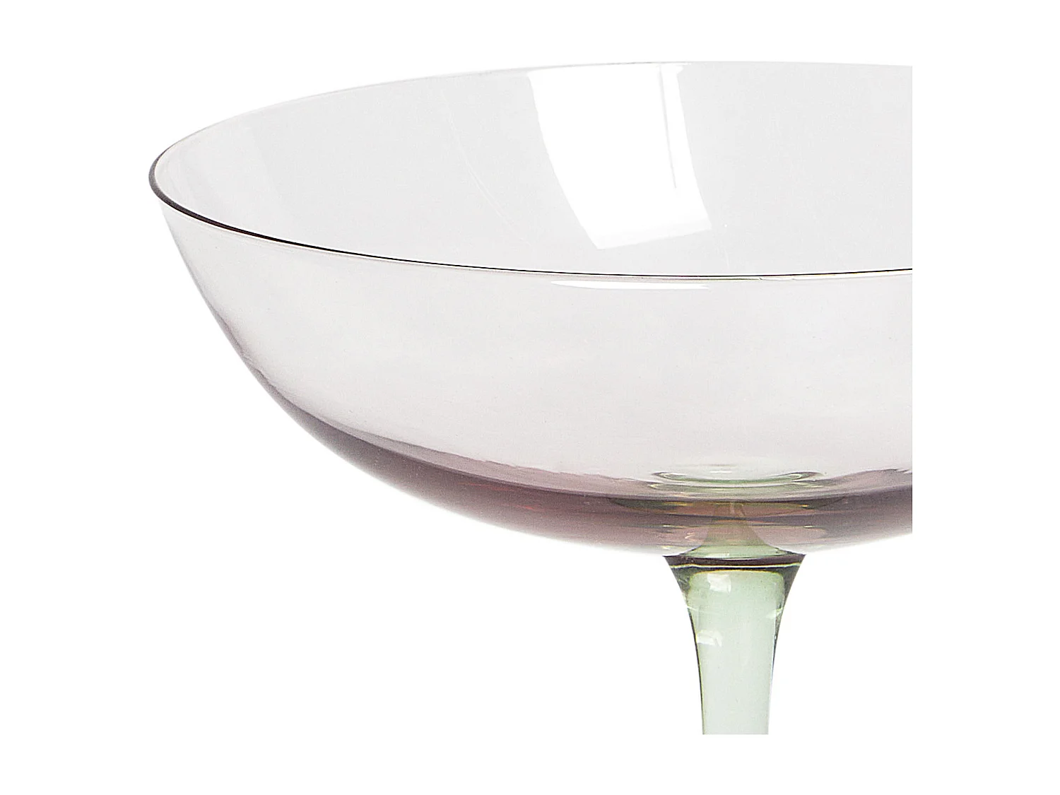 Set van 4 martiniglazen DIOPSIDE 250 ml Roze