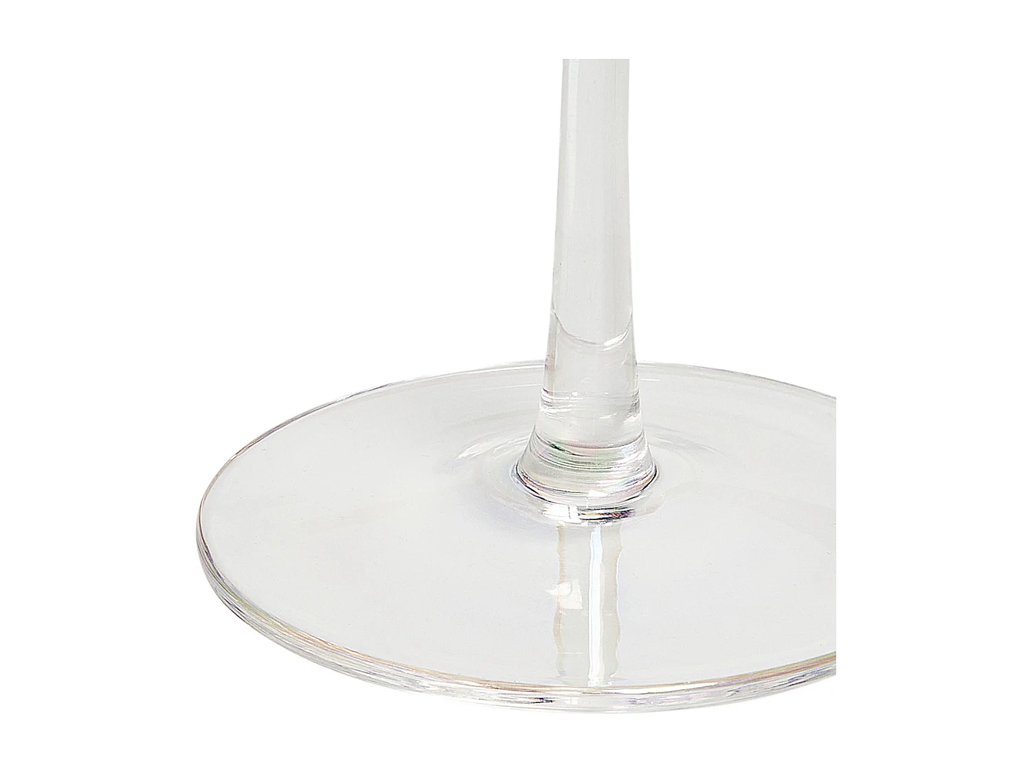 Set van 4 champagne coupes MORGANITE 300 ml Transparant