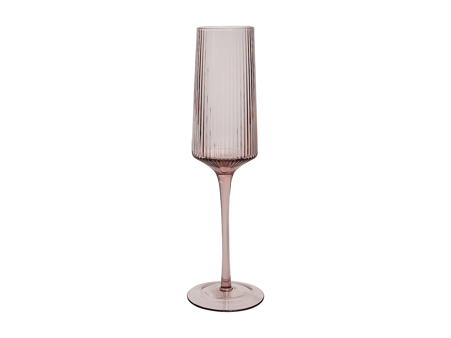 Champagnerflöten im 4er Set AMETHYST 220 ml Rosa