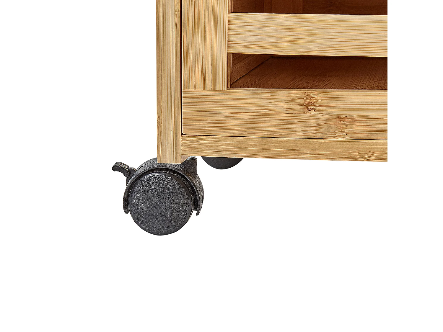 Meuble haut SHAWNEE Bambou 32 cm Marron clair