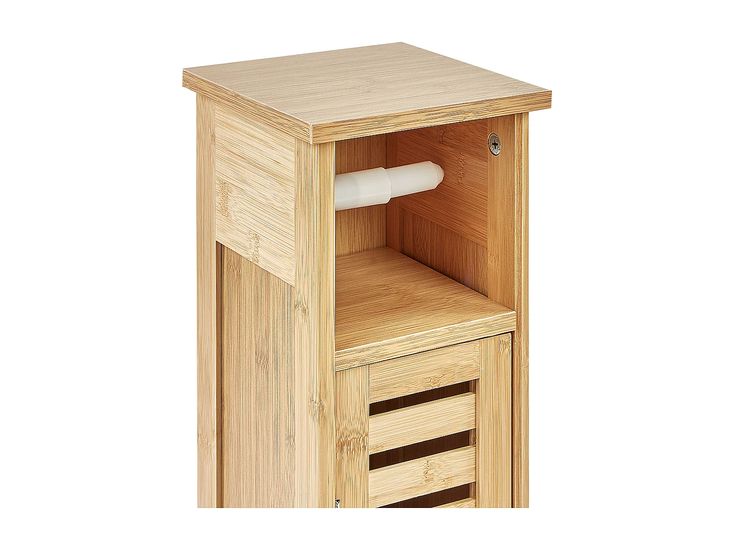 Etagère à papier toilette OLATHE Bambou Marron clair