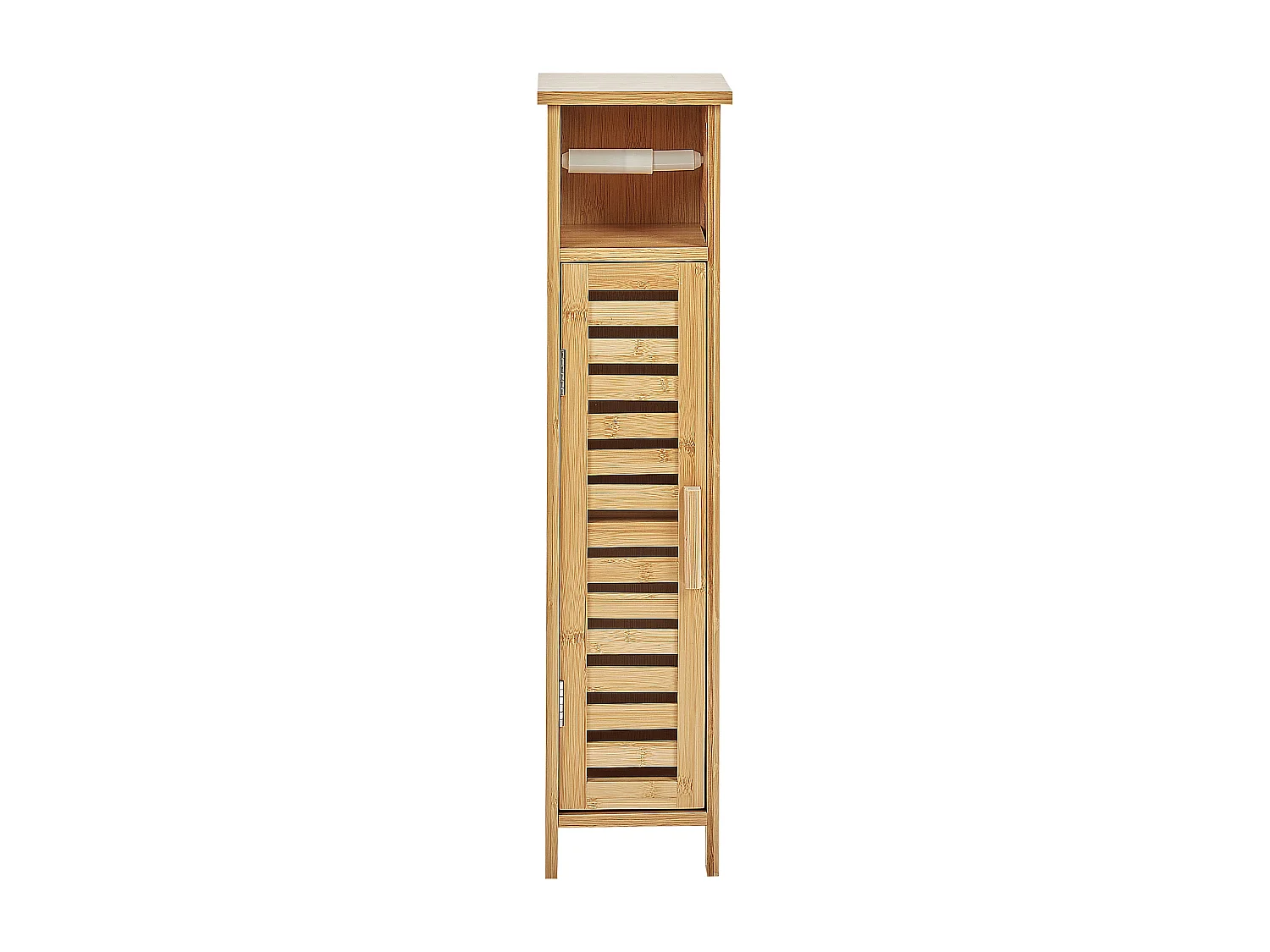 Mueble para papel higiénico OLATHE Madera de bambú Marrón claro