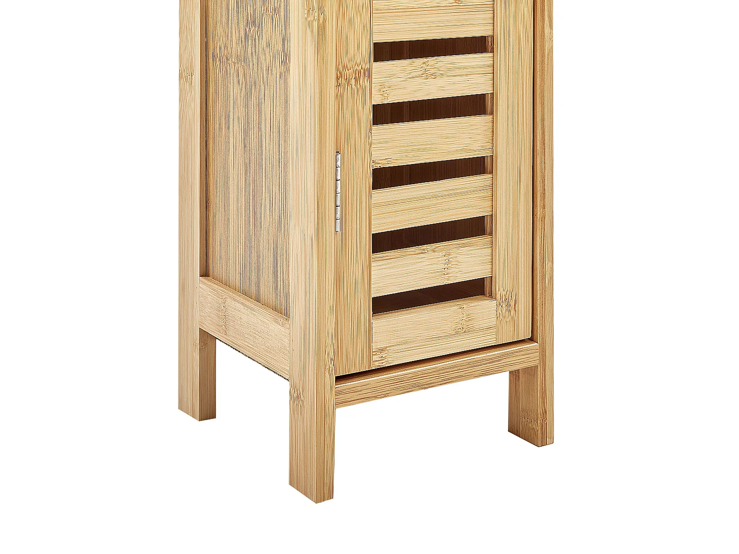 Toilet Paper Cabinet OLATHE Bamboo Light Brown