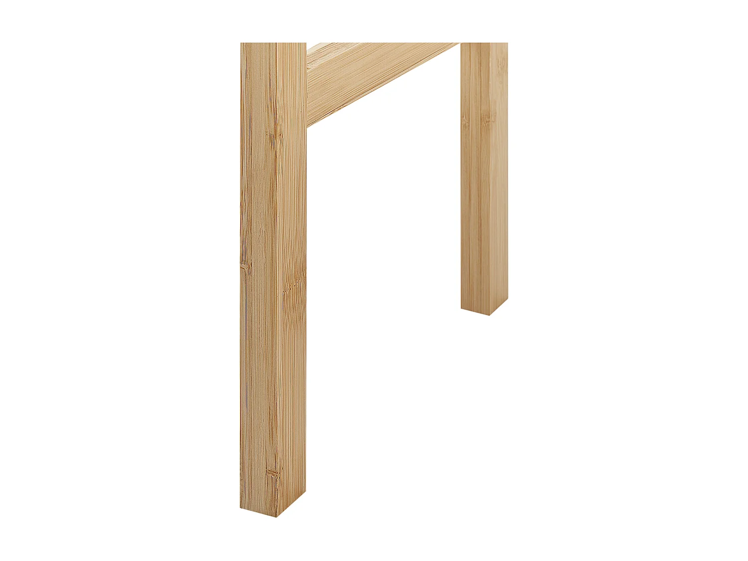 Meuble haut OKARCHE Bambou 63 cm Marron clair