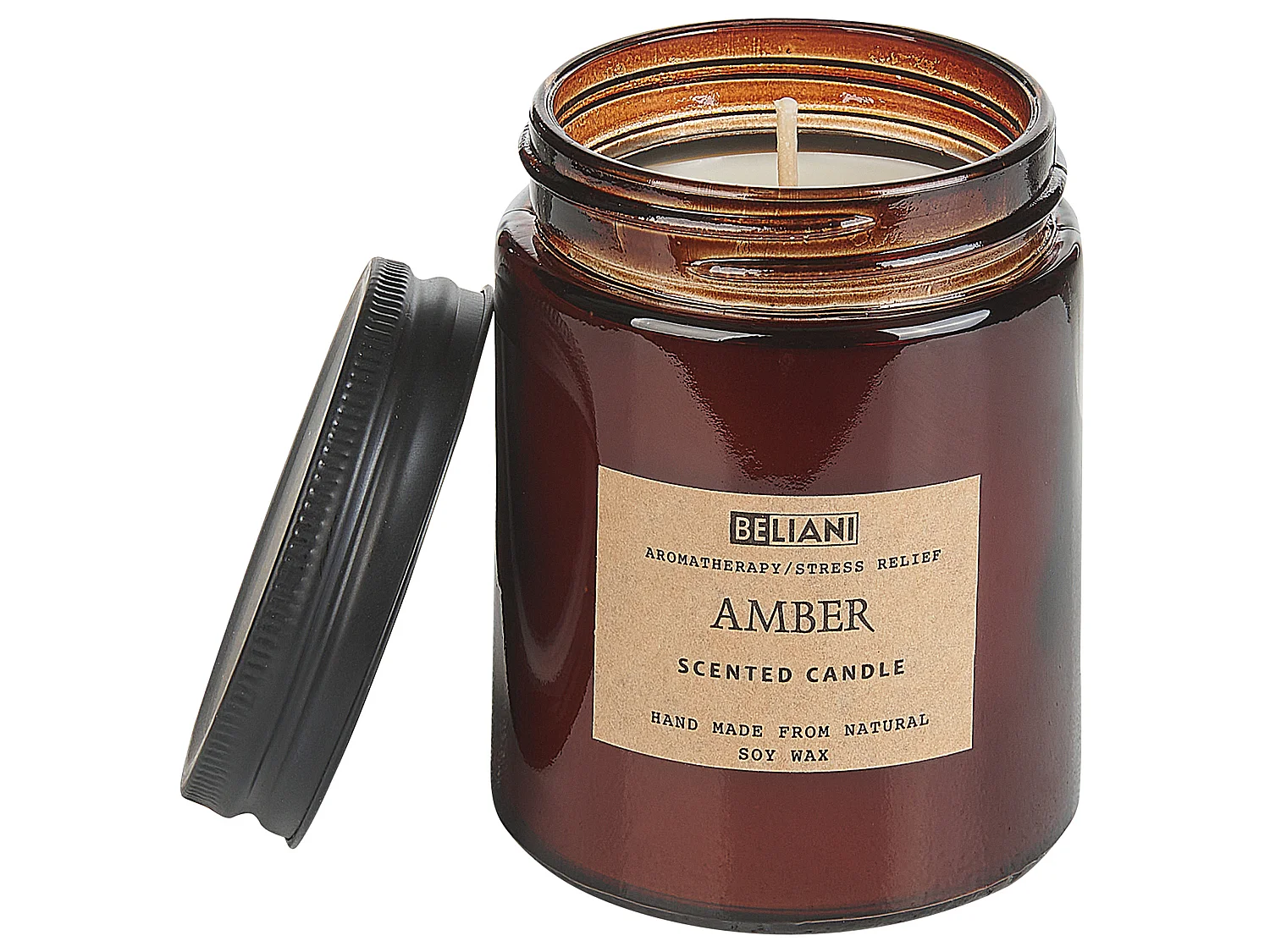 Bougie parfumée avec diffuseur DARK ELEGANCE Cire de soja Notes orientales