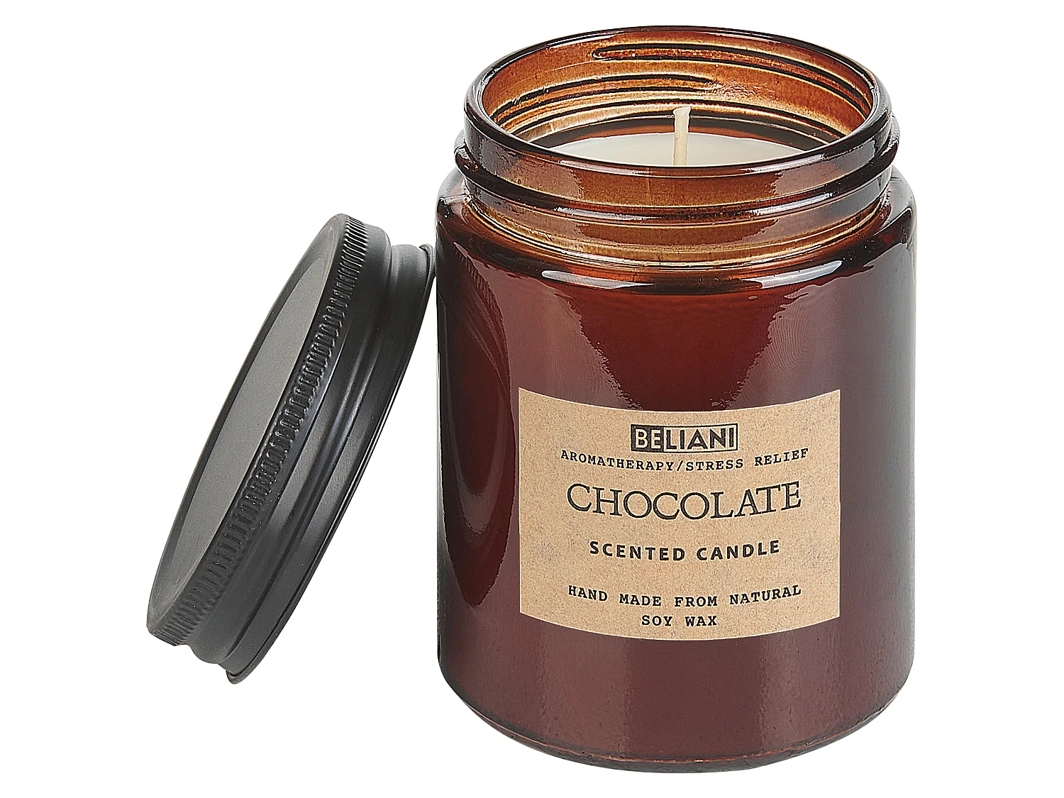 Bougie parfumée avec diffuseur DARK ELEGANCE Cire de soja Notes sucrées