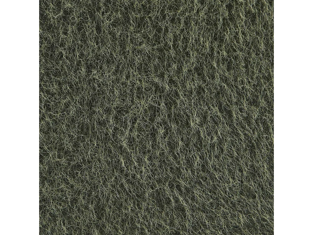 Chauffeuse tissu effet alpaca 1 place. kaki. style contemporain. L 91 x P 105 x H 72cm